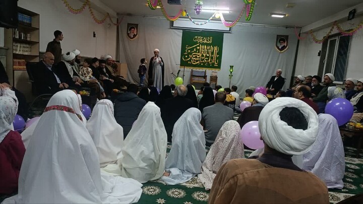 تصاویر / مراسم جشن اعیاد شعبانیه و گردهمایی طلاب و روحانیان و مبلغان شهرستان خرم‌دره