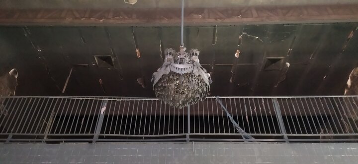 تصاویر/ مسجد سوخته شهید آیت الله بهشتی تهرانپارس