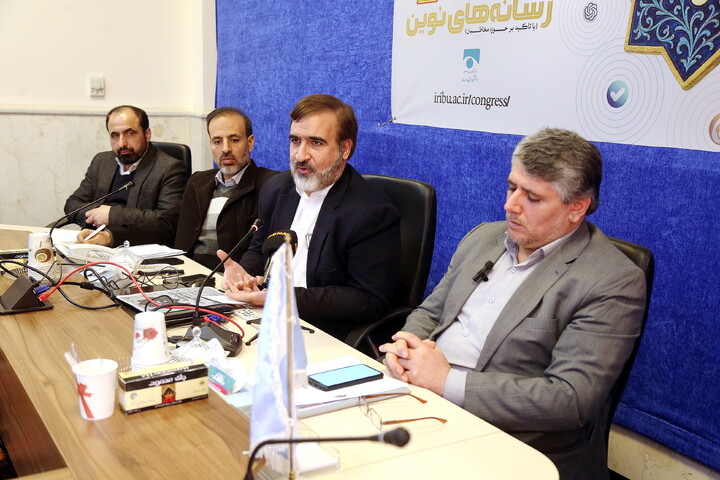 تصاویر/ نشست خبری دومین همایش ملی دین، فرهنگ رسانه ای نوین