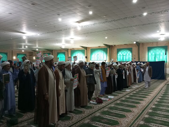 طلاب و روحانیون شهرستان دلگان هتک به حرمت به مقدسات بویژه قرآن کریم را محکوم کردند