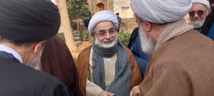 تصاویر/ خروش حوزویان تهران در محکومیت جسارت به قرآن کریم و مقدسات اسلامی و ملی