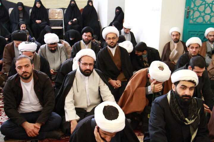 تصاویر/ خروش حوزویان چهارمحادر محکومیت اهانت به قرآن و مقدسات اسلامی و حمایت از رهبری