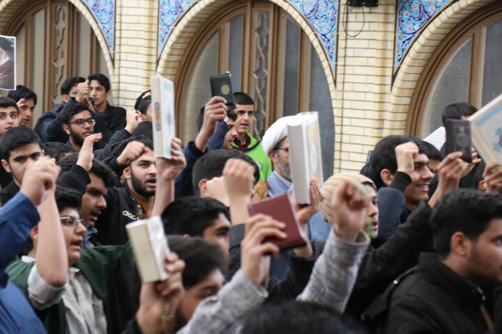 حضور پرشور اساتید و طلاب حوزه‌های علمیه برادران در مدرسه علمیه صالحیه کرمان