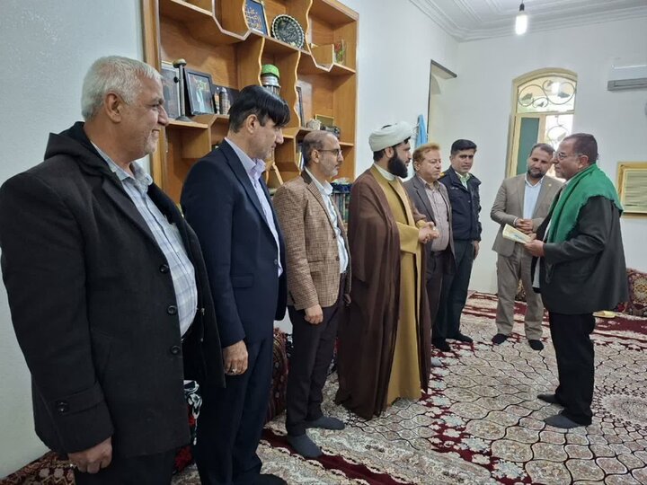 تصاویر/ تجلیل از جانبازان در کاکی