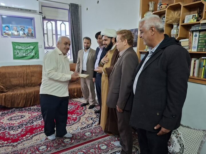 تصاویر/ تجلیل از جانبازان در کاکی