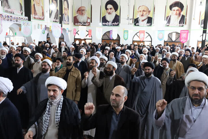 اجتماع طلاب و روحانیون شرق مازندران