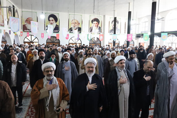 اجتماع طلاب و روحانیون شرق مازندران