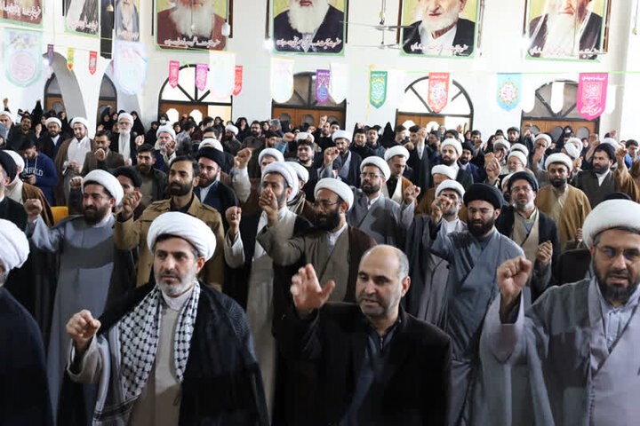 اجتماع طلاب و روحانیون شرق مازندران