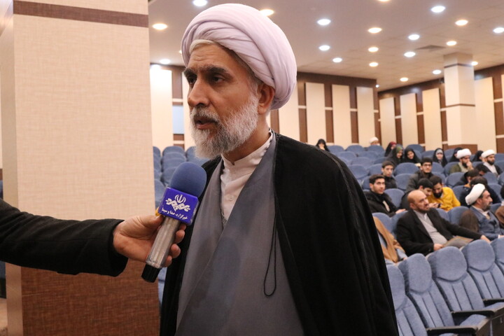 تصاویر/ تجمع بزرگ حوزویان سمنان در اعتراض و انزجار از هتک حرمت به قرآن کریم