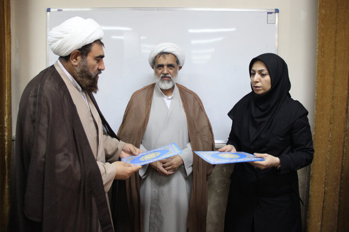 تصاویر / تفاهم نامه همکاری حوزه علمیه استان قزوین با اداره کل ورزش وجوانان استان قزوین