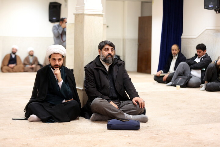 تصاویر/ جلسه طلاب و فضلای استان البرز