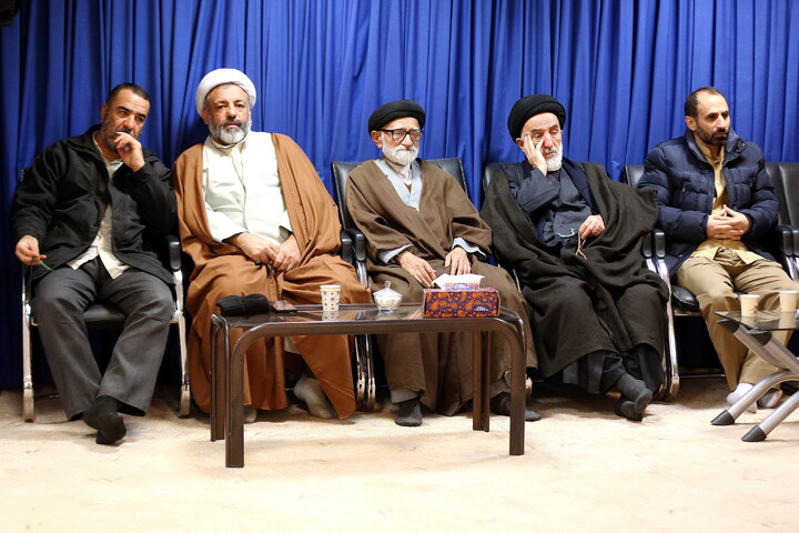 تصاویر/ جلسه طلاب و فضلای استان البرز