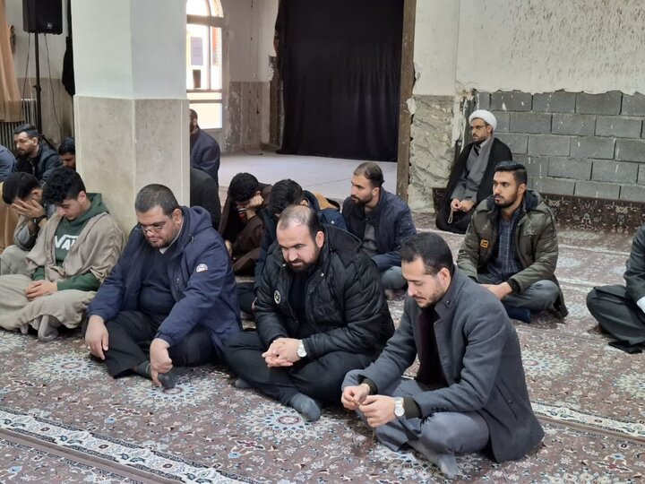 تصاویر/ مدیر حوزه علمیه کردستان در جمع طلاب مدرسه علمیه امام باقر (ع) شهرستان کامیاران