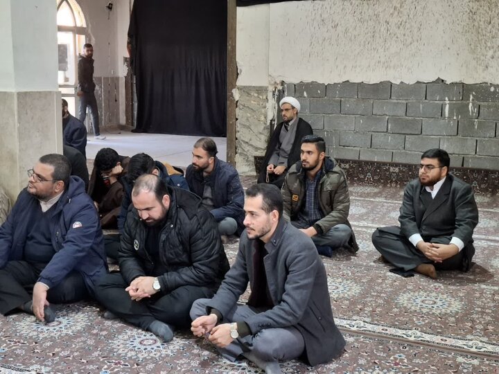 تصاویر/ مدیر حوزه علمیه کردستان در جمع طلاب مدرسه علمیه امام باقر (ع) شهرستان کامیاران