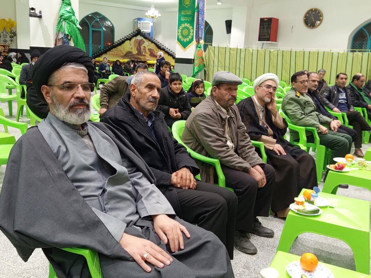 سومین شب جشن ولادت سرداران کربلا در حسینیه ارشاد علیاء نطنز برگزار شد+ تصاویر