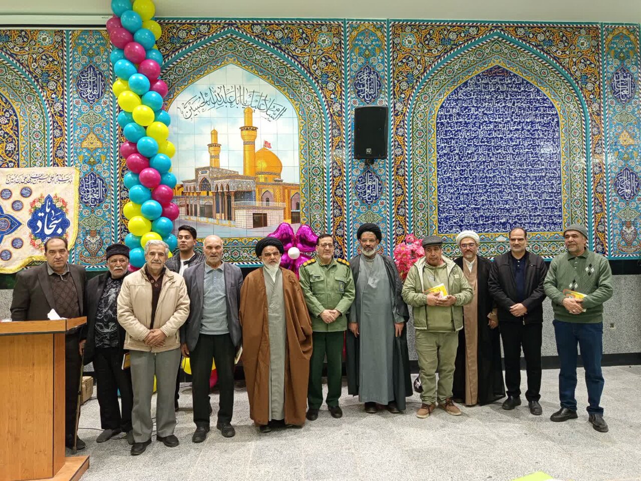 سومین شب جشن ولادت سرداران کربلا در حسینیه ارشاد علیاء نطنز برگزار شد+ تصاویر
