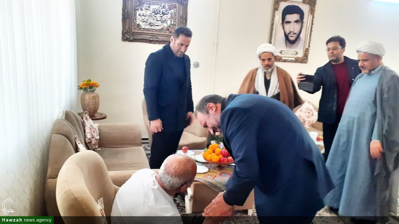 تجلیل امام جمعه نهاوند از جانبازان