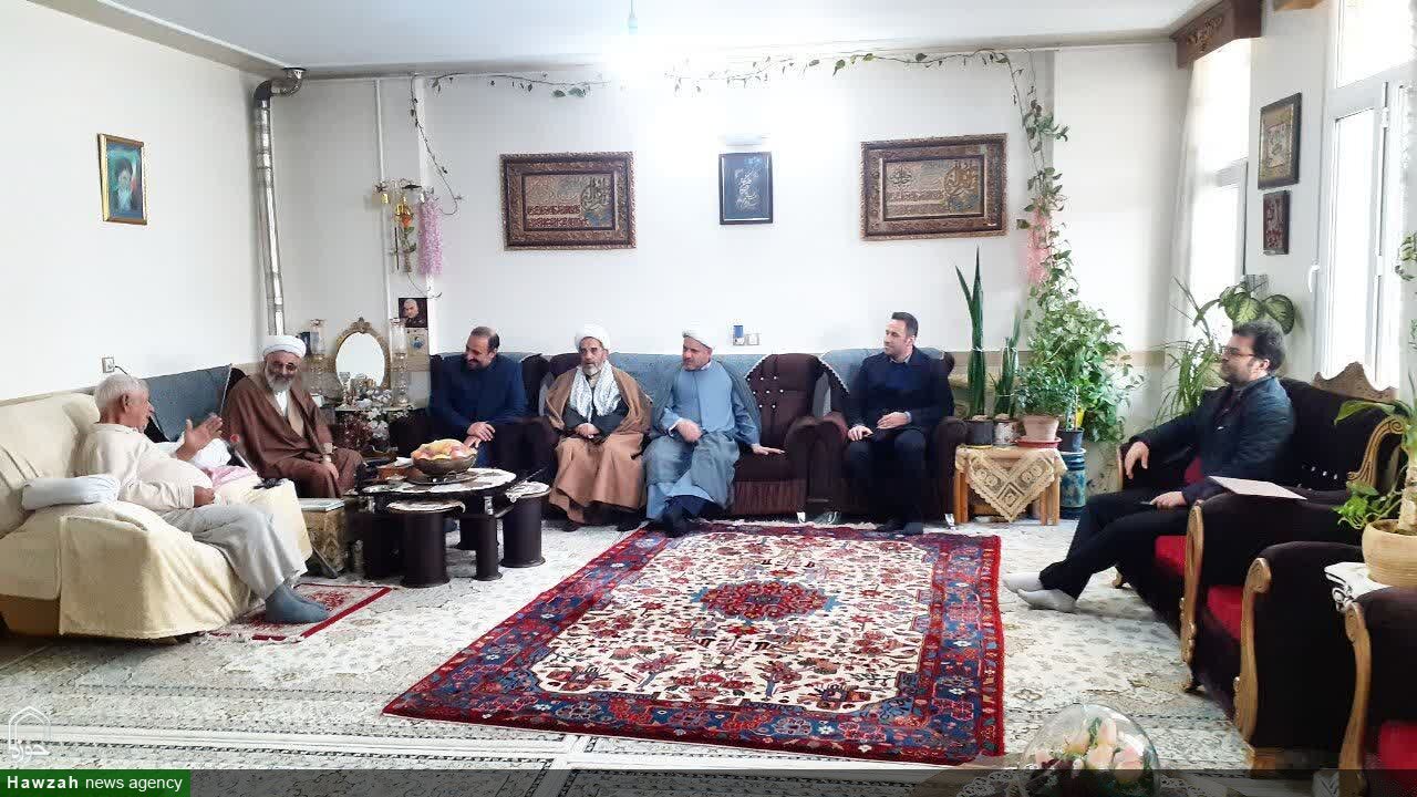 تجلیل امام جمعه نهاوند از جانبازان