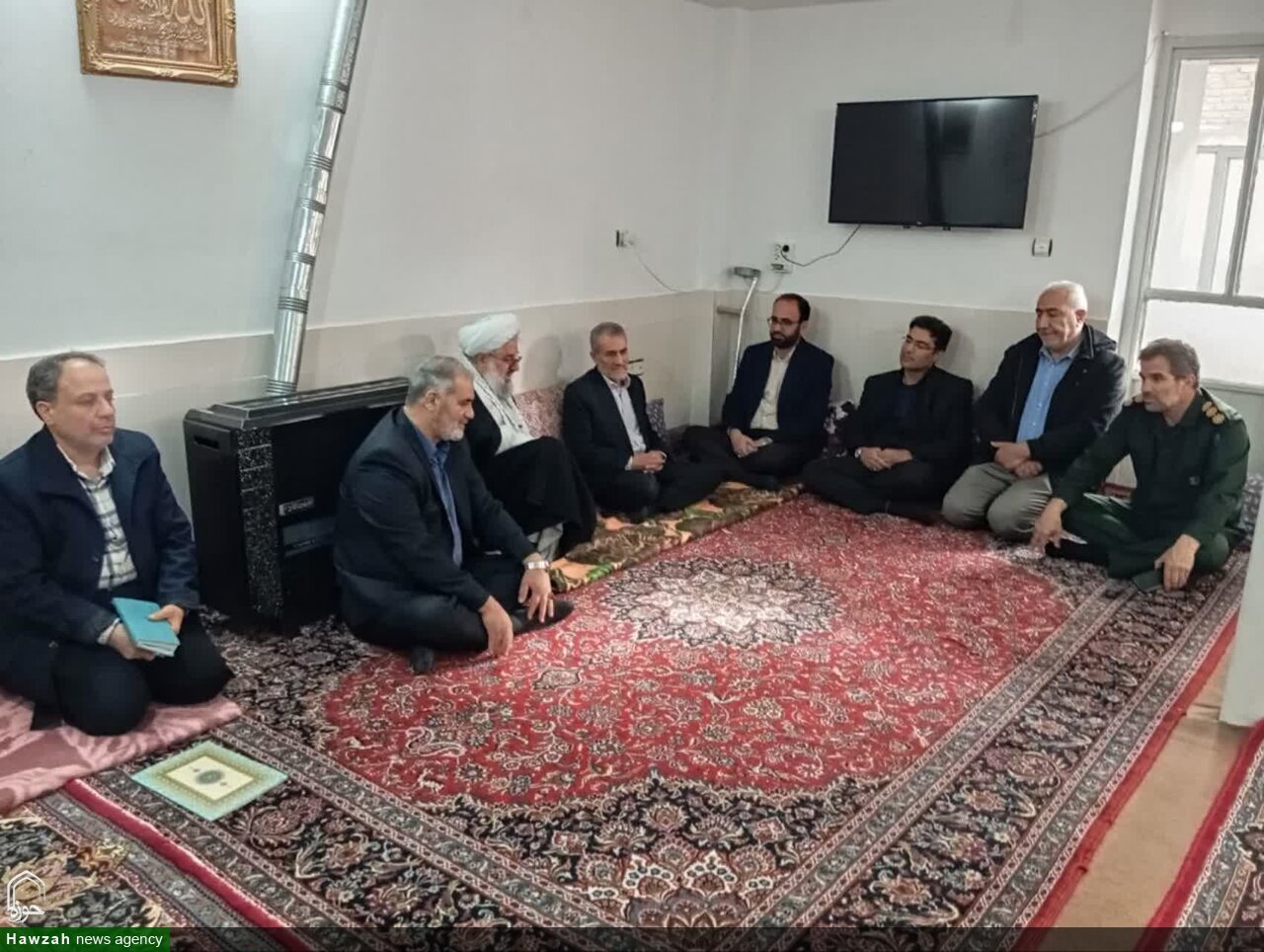 تجلیل امام جمعه ملایر از جانبازان