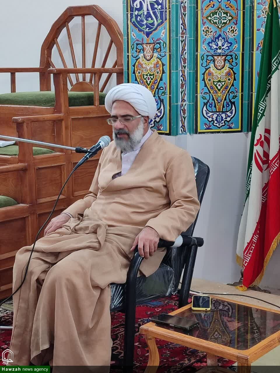 درس اخلاق مدرسه سامن