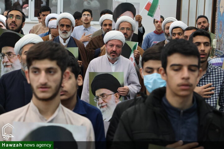 فیلم| واکنش حوزویان بیرجند به اهانت‌های دشمنان