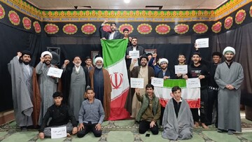 تجمع طلاب خورموج در محکومیت اغتشاشات اخیر