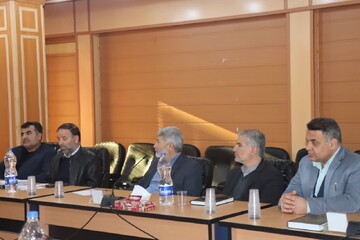 تصاویر/ جلسه شورای فرهنگ ایثار و شهادت شهرستان ساوه