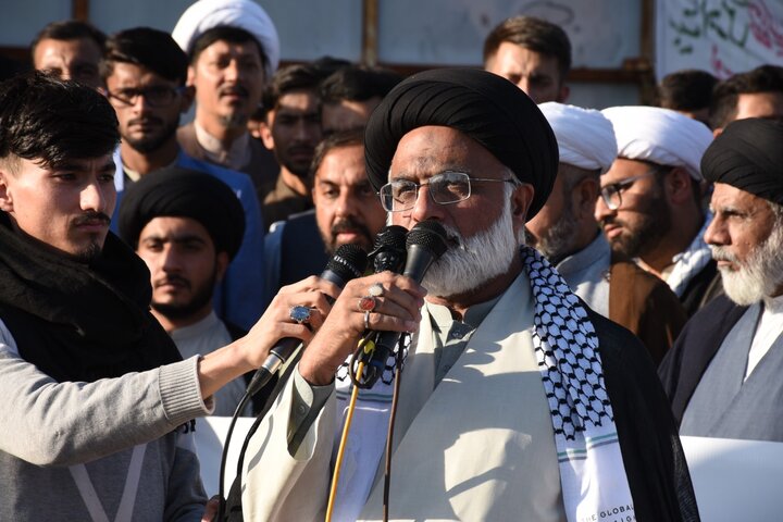 آیت الله العظمیٰ سید علی خامنہ ای کو نقصان پہنچانے کی کوشش کو کھلی جنگ سمجھا جائے گا: علامہ سید حسنین گردیزی