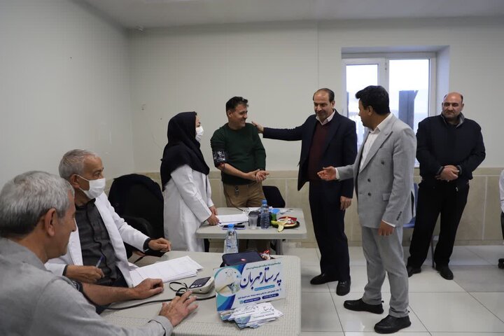 تصاویر/برگزاری پایش سلامت جانبازان در اراک