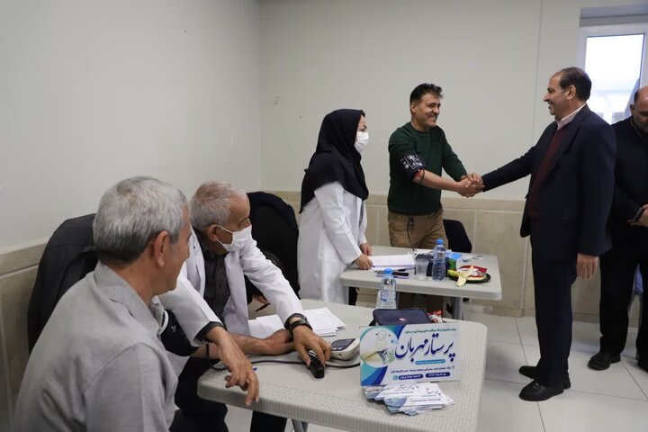 تصاویر/برگزاری پایش سلامت جانبازان در اراک