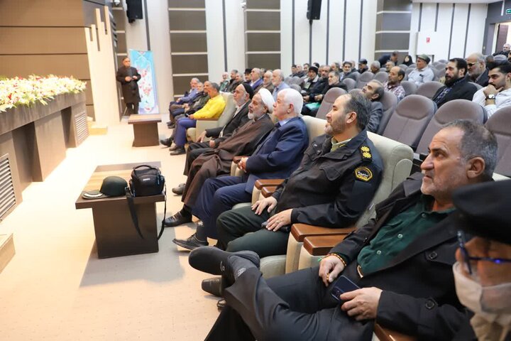 تصاویر/برگزاری مراسم بزرگداشت روز جانباز به مناسبت ولادت حضرت ابوالفضل‌ العباس (ع) با عنوان "جان پناه"