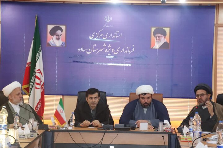 تصاویر/جلسه شورای فرهنگ ایثار و شهادت شهرستان ساوه