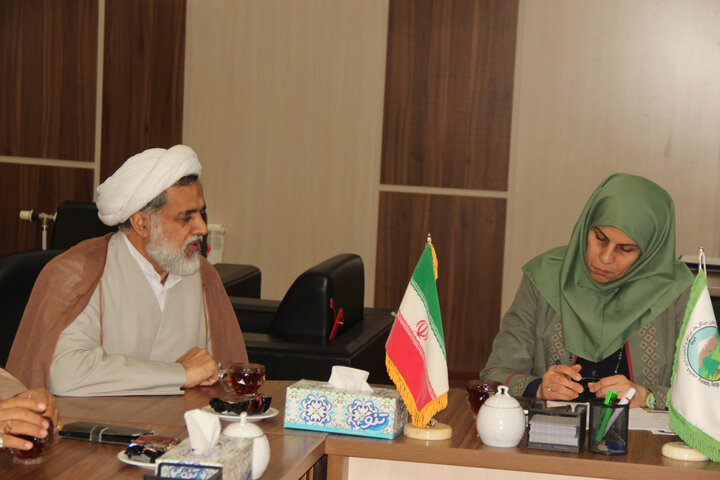 تصاویر / انعقاد تفاهم نامه بین حوزه علمیه استان قزوین واداره کل منابع طبیعی استان قزوین