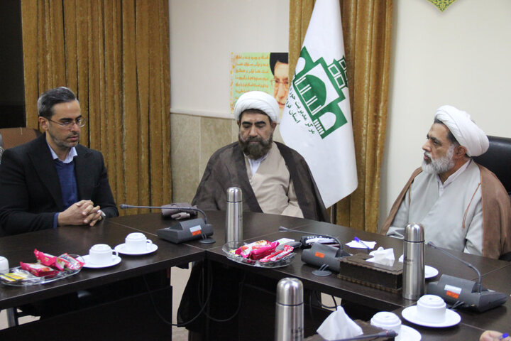 تصاویر / انعقاد تفاهم نامه بین حوزه علمیه استان قزوین با ستاد اجرایی فرمان حضرت امام خمینی ومرکز خدمات حوزه علمیه قزوین