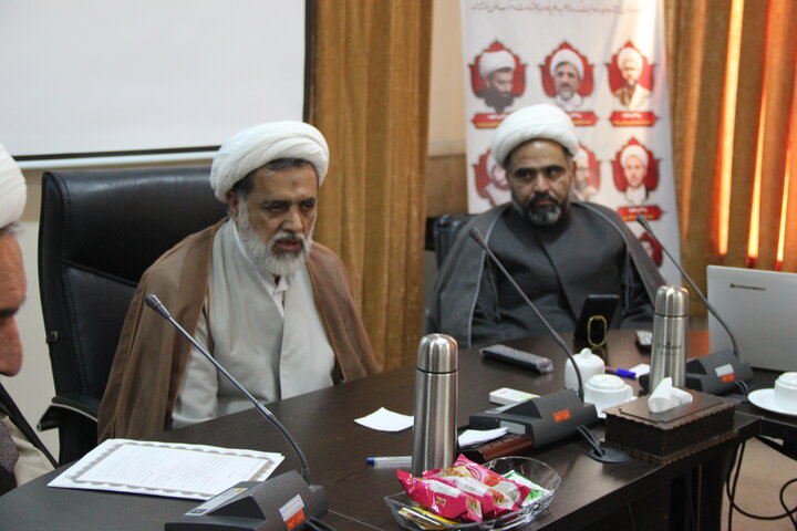 تصاویر / انعقاد تفاهم نامه بین حوزه علمیه استان قزوین واداره کل تبلیغات اسلامی استان قزوین