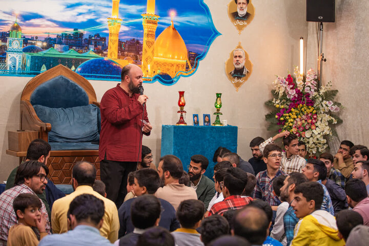 تصاویر/ برگزاری مراسم جشن میـلاد انوار کـربلا هیئت ضدصهیونیستی انصار ولایت دارالعباده یزد