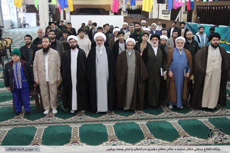 فیلم| مراسم بزرگداشت مرحوم آیت الله مصباح یزدی در بوشهر