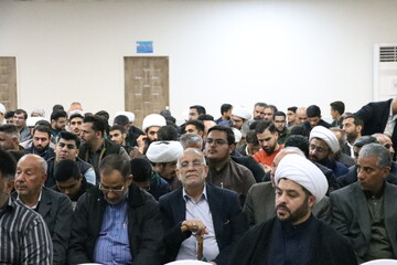 تصاویر/ اجتماع معتمدین محلات اهواز باحضور نماینده ولی فقیه در خوزستان