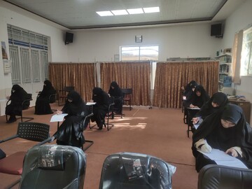 آزمون جامع طلاب سطح چهار حوزه علمیه خواهران یزد برگزار شد