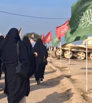 فیلم| اعزام دو دستگاه اتوبوس از بسیج حوزه حضرت فاطمه (س) اراک به مناطق عملیاتی جنوب کشور