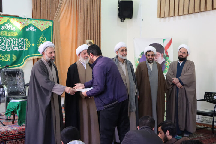 تصاویر / اختتامیه جشنواره علامه حلی (ره) مدرسه علمیه طالبیه تبریز