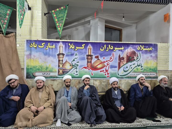 تصاویر/ همایش ائمه جماعات و مبلغین شهرستان لنگرود در محکومیت اغتشاشات اخیر.