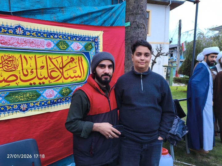 تصاویر/ موکب مدرسه علمیه امام جعفر صادق (ع) رودسر در اعیاد شعبانیه