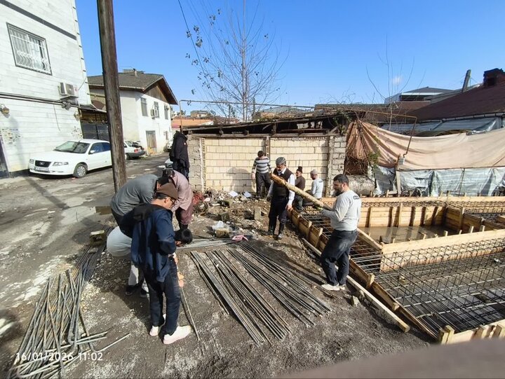 تصاویر/ اردوی جهادی طلاب مدرسه علمیه امام جعفر صادق (ع) شهرستان رودسر