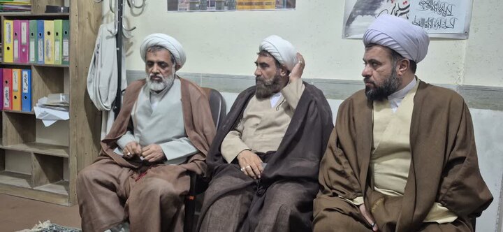 تصاویر /بازدید از حوزه علمیه شهرستان تاکستان