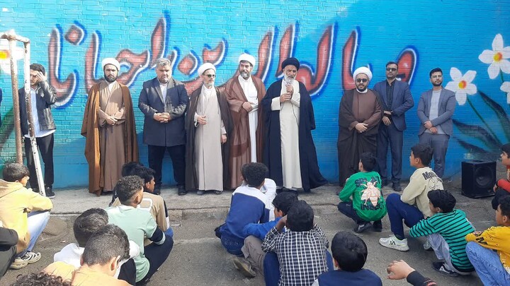 حضور نماینده ولی فقیه خوزستان در جمع دانش آموزان شهرستان کارون