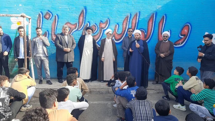 حضور نماینده ولی فقیه خوزستان در جمع دانش آموزان شهرستان کارون