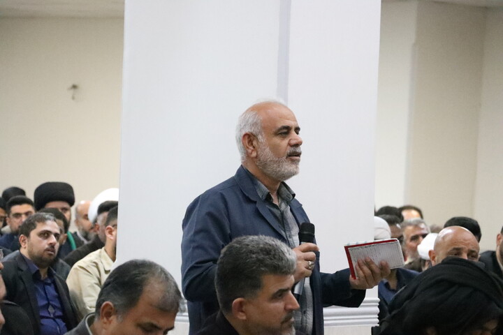 اجتماع عظیم معتمدین محلات اهواز باحضور نماینده ولی فقیه در خوزستان