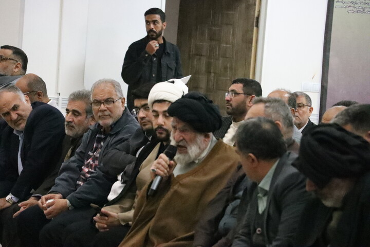 اجتماع عظیم معتمدین محلات اهواز باحضور نماینده ولی فقیه در خوزستان