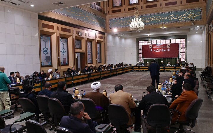 تصاویر/ تجدید میثاق اعضای شورای هماهنگی تبلیغات اسلامی با آرمان‌های امام خمینی(ره)